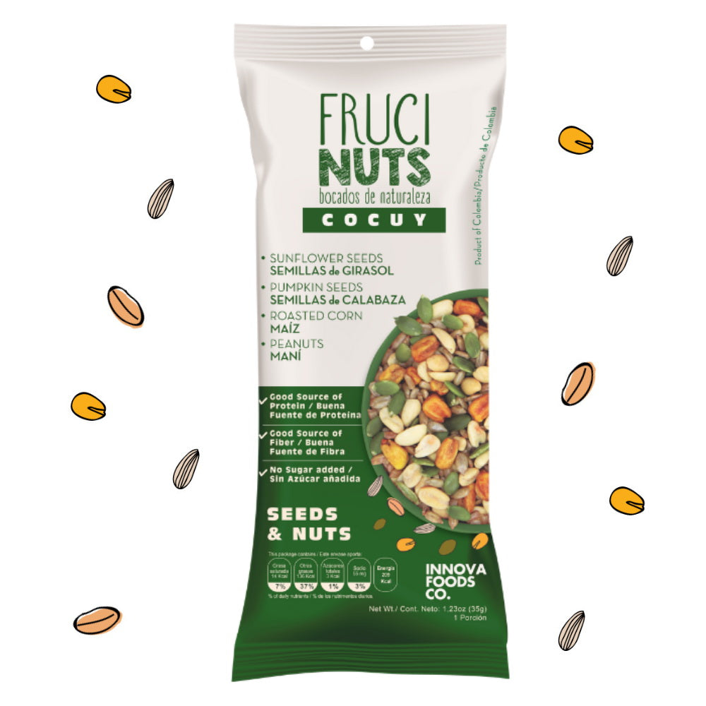 fruci nuts cocuy frutas nueces y semillas