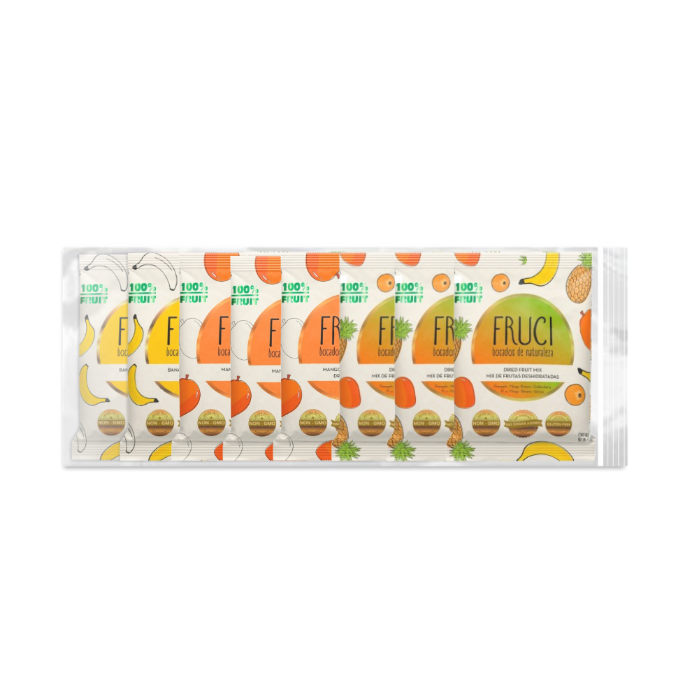 Fruci100% Surtidas Pack x 8 unidades 30g