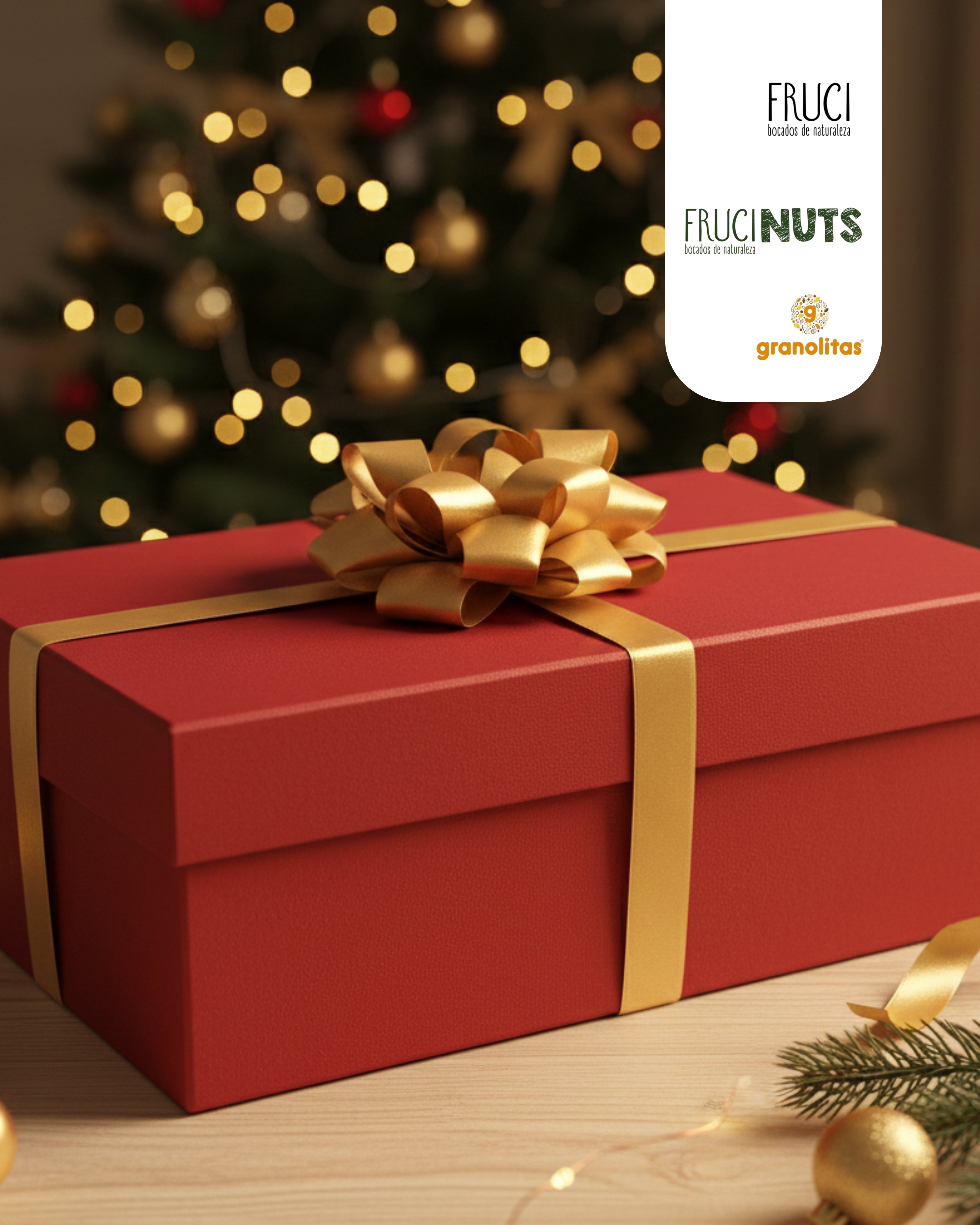 CAJITA SALUDABLE NAVIDEÑA GRANDE