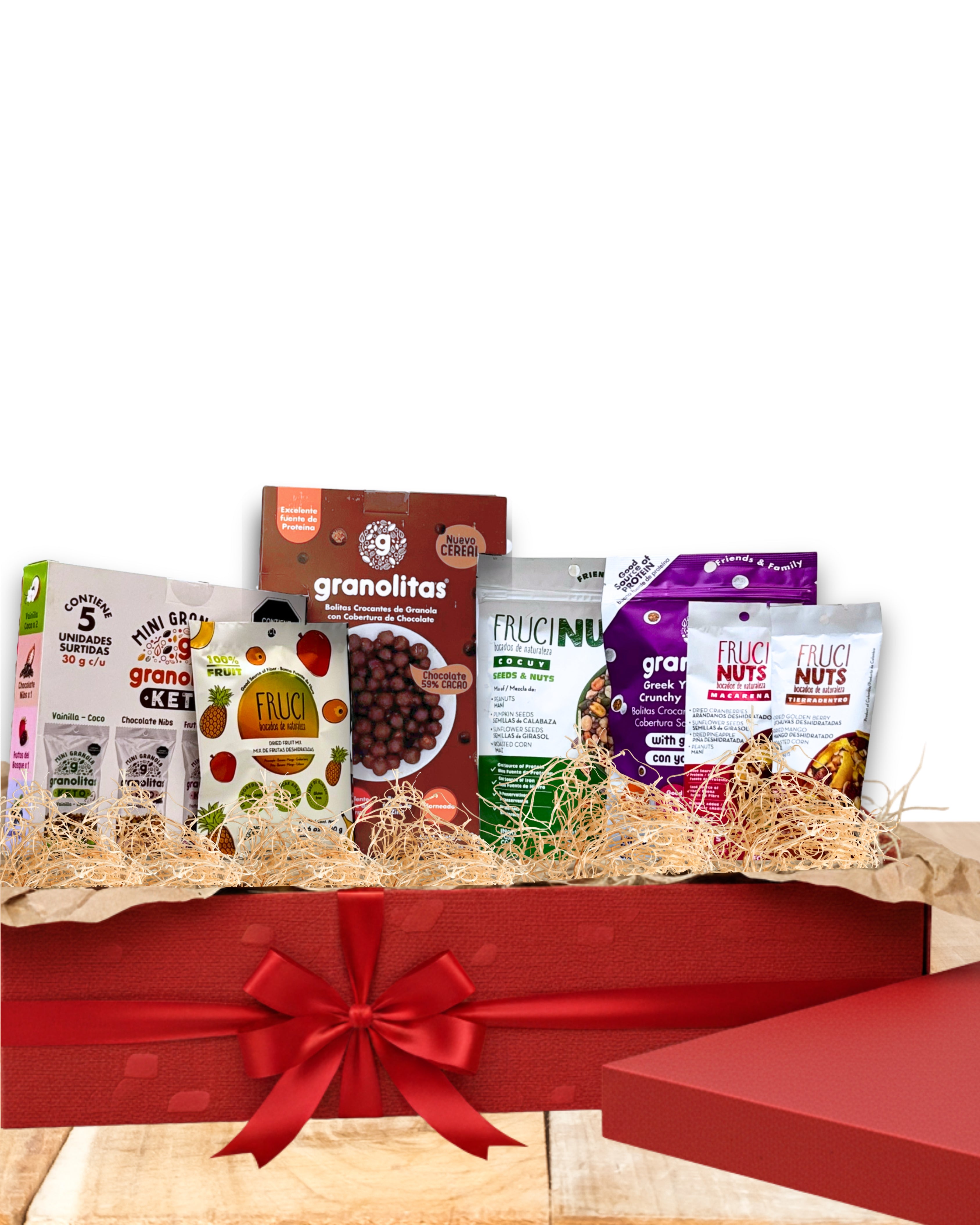 CAJITA SALUDABLE NAVIDEÑA GRANDE