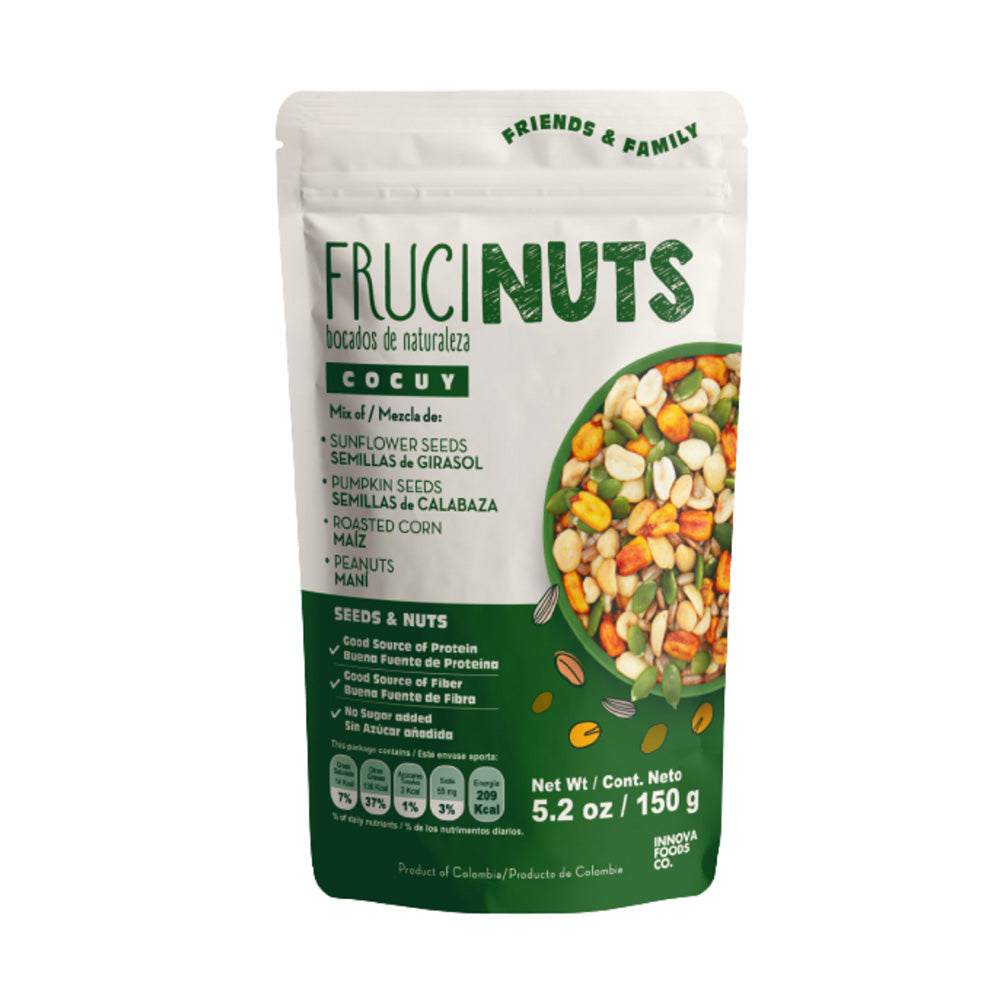fruci nuts cocuy frutas nueces y semillas 