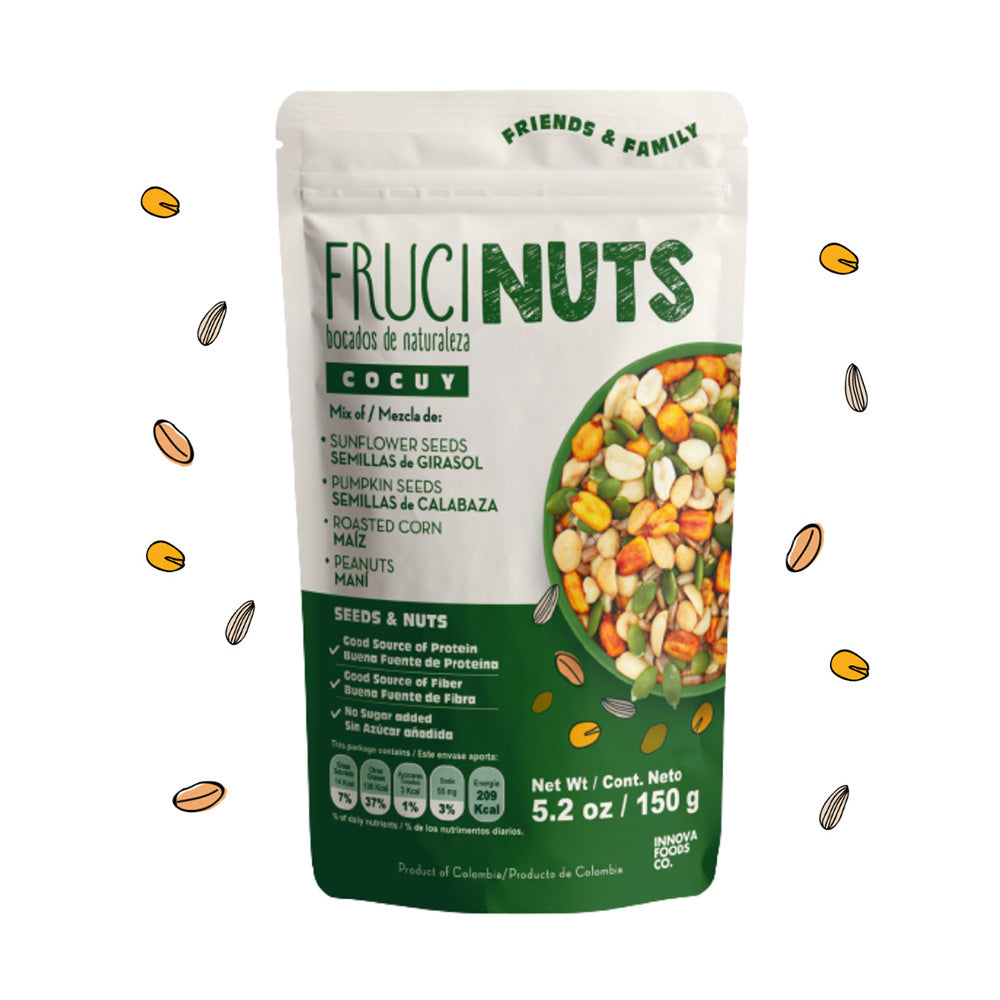 FruciNuts Cocuy x 150g (Mezcla de Nueces y Semillas) NUEVO!