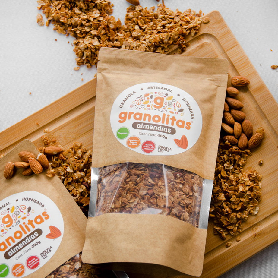granolitas artesanal almendras