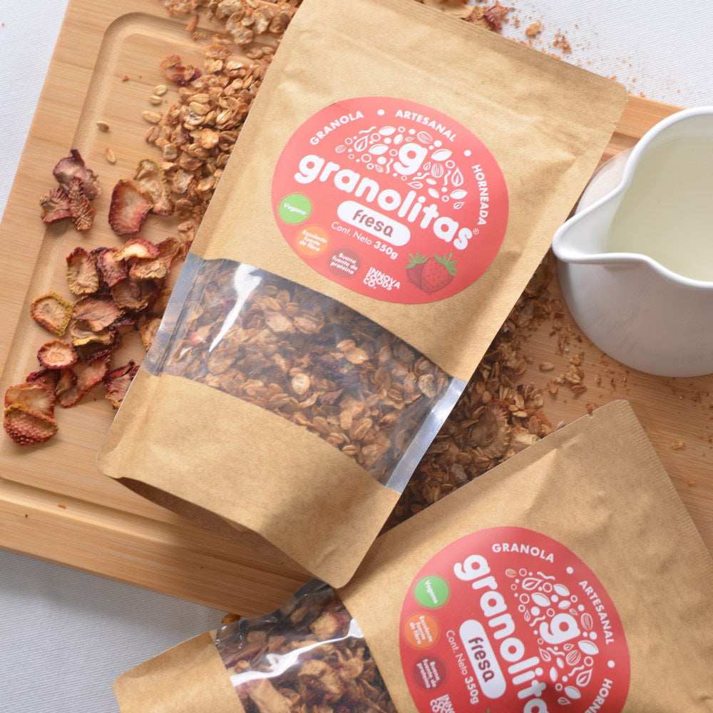 granolitas artesanal fresa