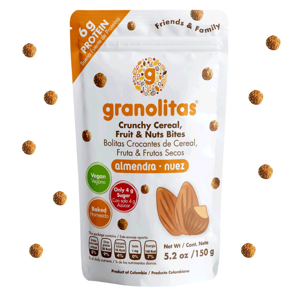 granolitas almendra nuez
