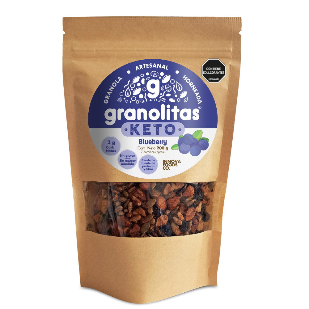 granolitas keto blueberry