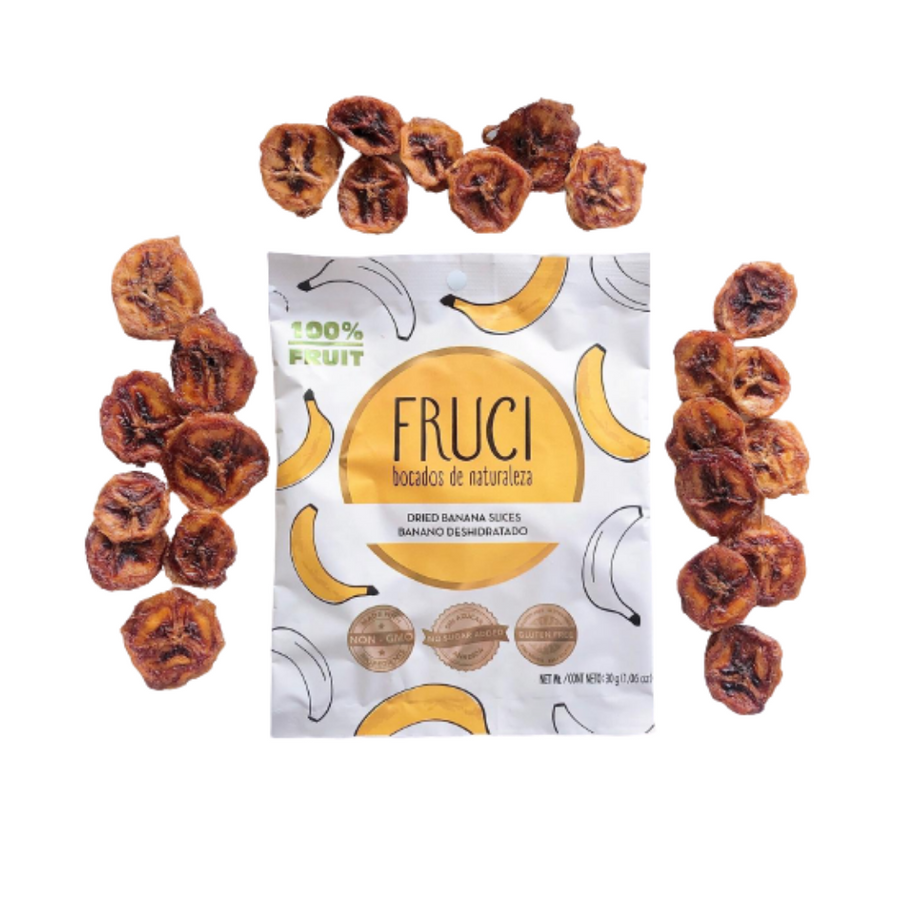 Fruci100% Surtidas Caja x 28 unidades de 30g (Fruta deshidratada)
